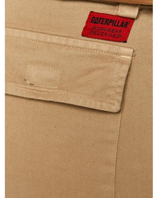 Caterpillar Natural Cargo Pocket Shorts for men
