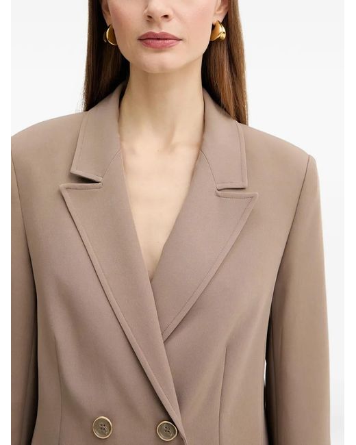 Guess Natural Double-Breasted Blazer