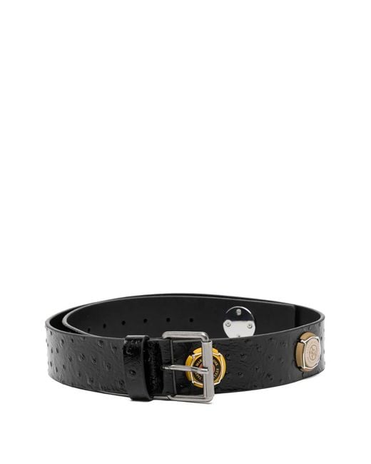 Martine Rose Black Champagne Cap Belt