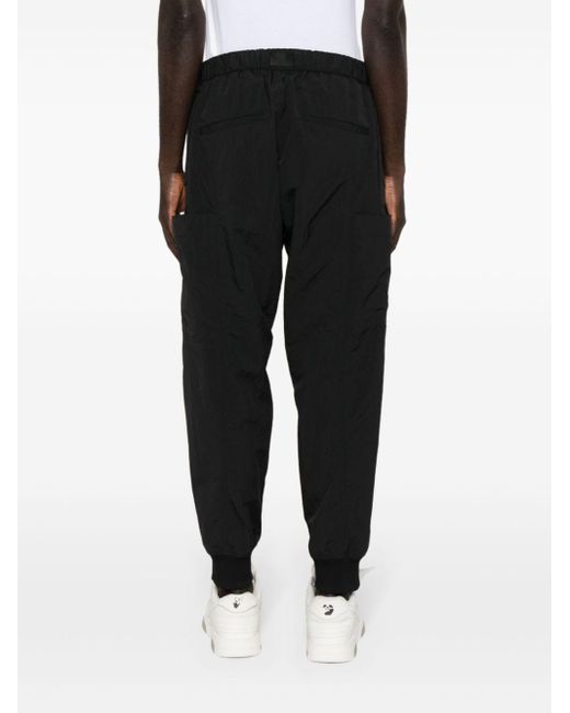 Pantalones de chándal con efecto arrugado Y-3 de color Black