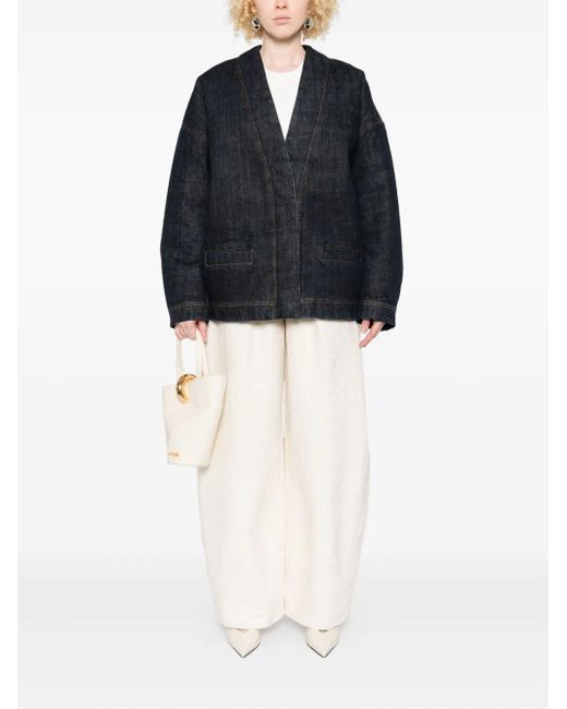 Jacquemus Blue The De-Nîmes Denim Cardigan