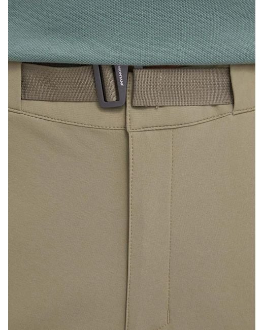 MONTANÉ Green Tenacity Lite Belted Logo-Print Shorts for men