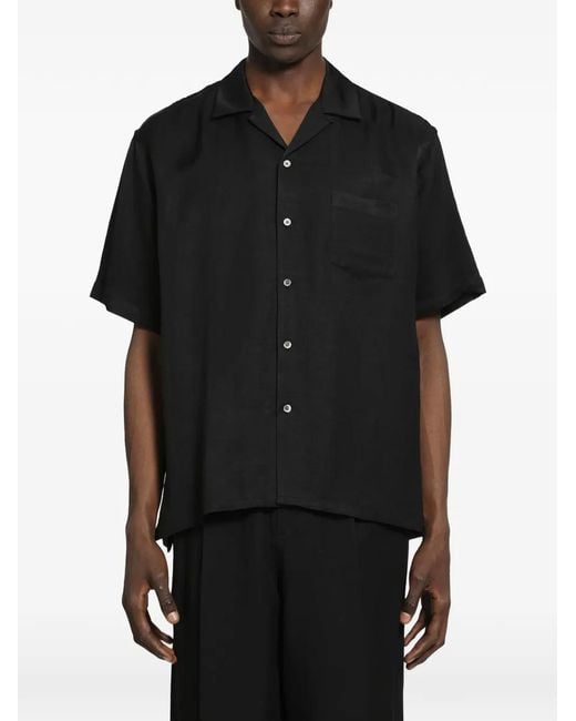 stein Black Short Sleeve Shirt for men