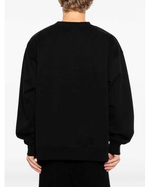 CAVENDISH® Black Sweat À Logo Brodé for men