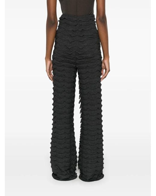 Nanushka Black Hedvig Trousers
