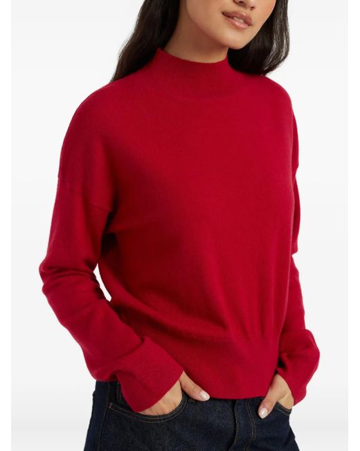 Chinti & Parker Red Wool Blend Sweater