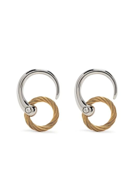 Charriol Metallic Infinity Ohrringe