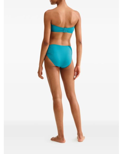 Eres Blue Sofia High Waisted Brief Bikini Bottom