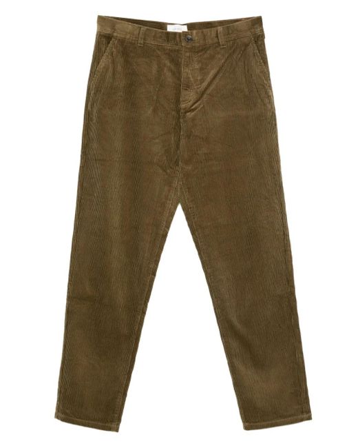 Les Deux Green Corduroy Pocket Pants for men