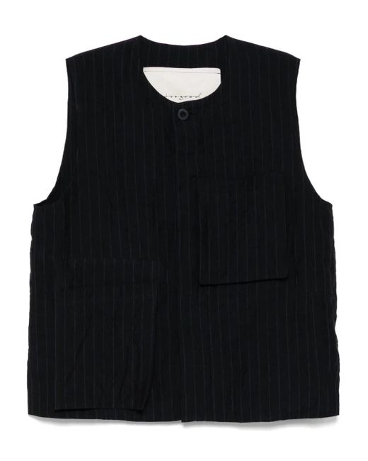 Gilet The Tinker di Toogood in Black da Uomo