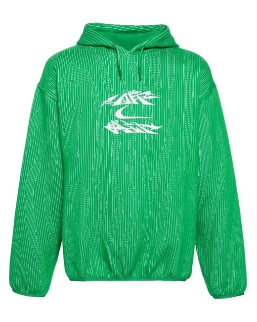 Sudadera Con Capucha Engineered De X Off Nike de hombre de color Green