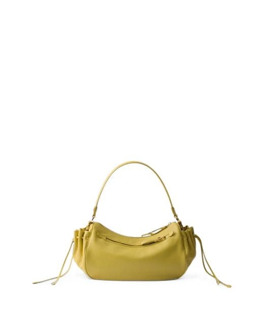 Prada Metallic Small Leather Bag