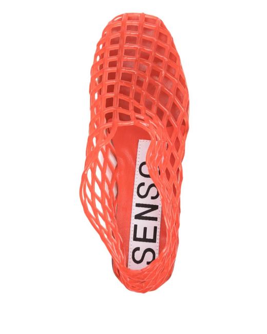 Senso Pink Jellie Ballet Flats