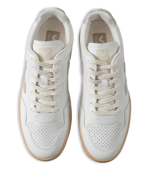 Veja White Leather Sneakers