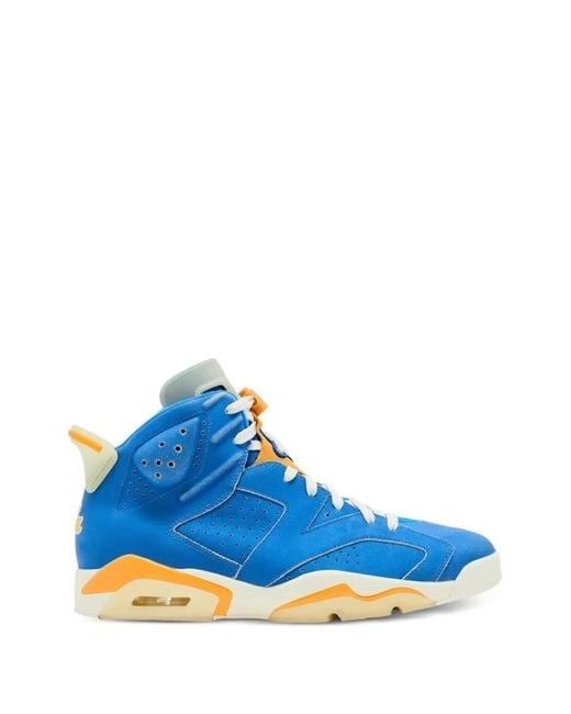 Nike Blue 6 Retro "Ucla Pe" Sneakers for men