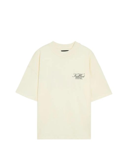 Kidwest White Script T-Shirt