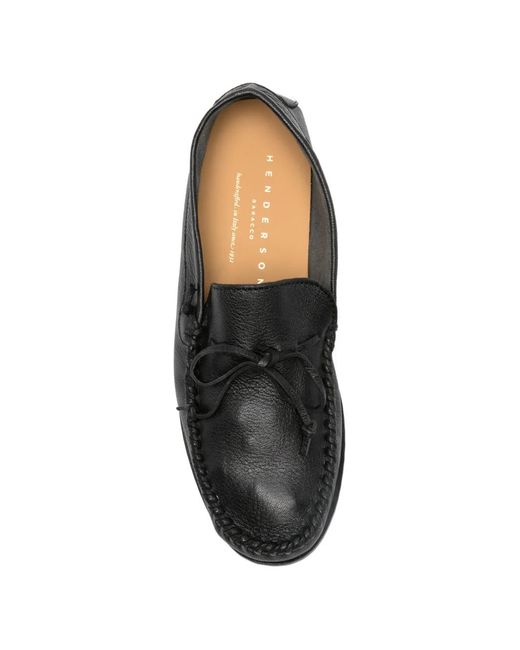 Henderson Black Tassel-Detail Loafers for men