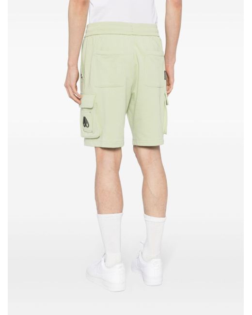 Pantalones cortos de chándal Moose Knuckles de hombre de color Natural