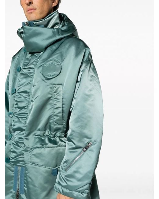 Cappotto Lutece Con Cappuccio di Etudes Studio in Blue da Uomo