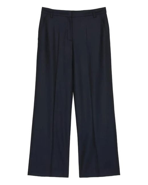 Marc O' Polo Blue Tailored Trousers