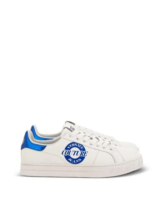 Versace Jeans Couture Blue Court 88 Logo Sneakers for men