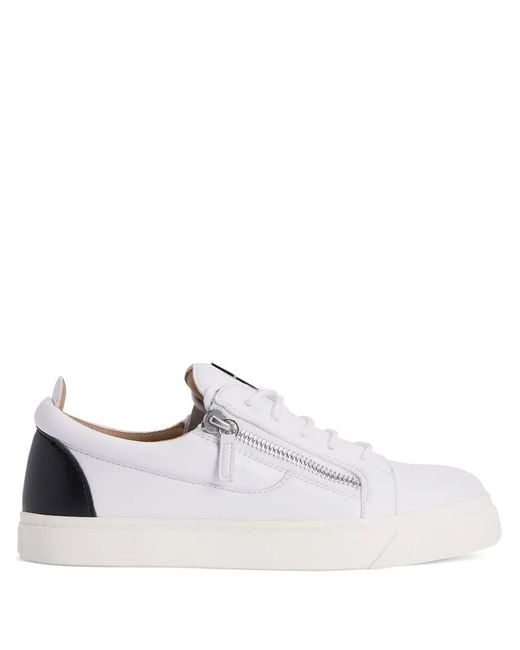 Giuseppe Zanotti White Trainers for men
