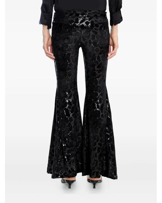 Amir Slama Black X Astrid Sequined Trousers