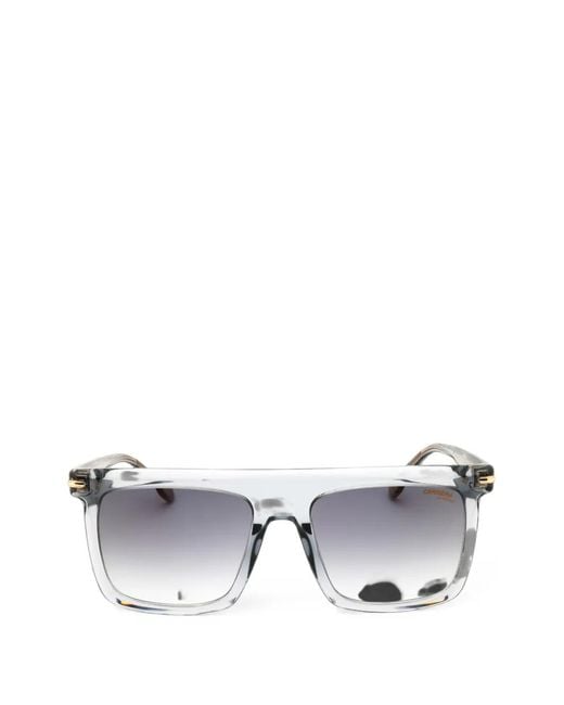 Carrera Gray Rectangle-Frame Sunglasses for men