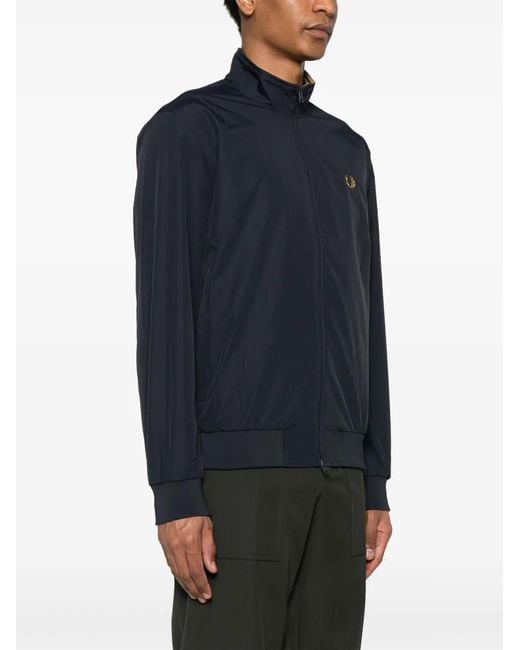 Fred Perry Blue Brentham Jacket for men