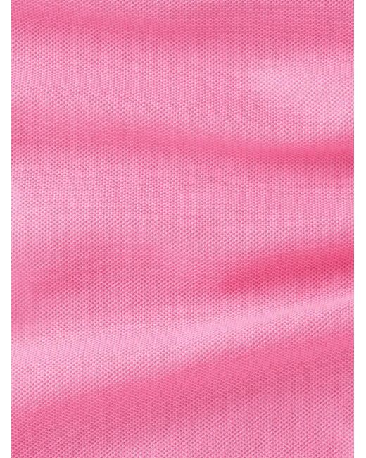 Polo Ralph Lauren Pink Embroidered-Logo Piqué Polo Shirt for men