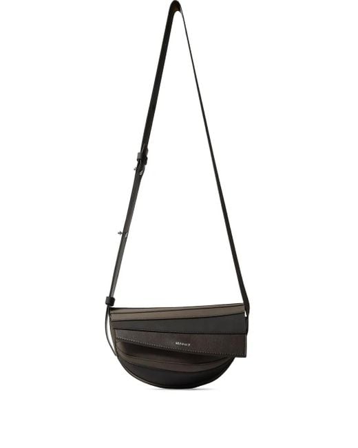 Bolso de hombro GOMMA360 micro Sunnei de color Black