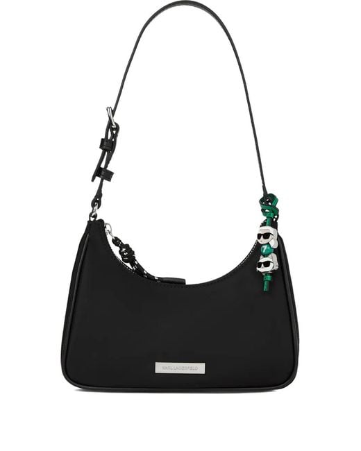 Karl Lagerfeld Black Mini Ikon Bag