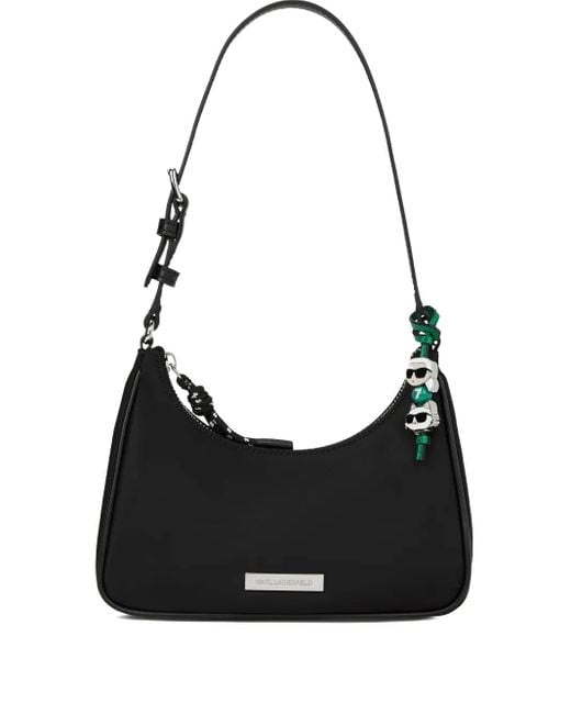 Karl Lagerfeld Black Mini Ikon Bag