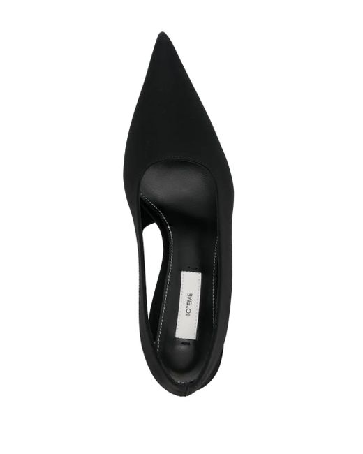 Totême Black Pointed Toe Pumps