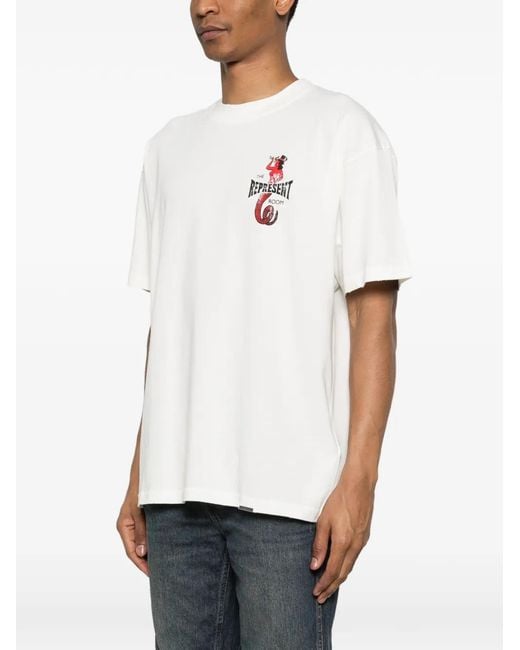 Represent White The Viper Room Graphic T-Shirt for men