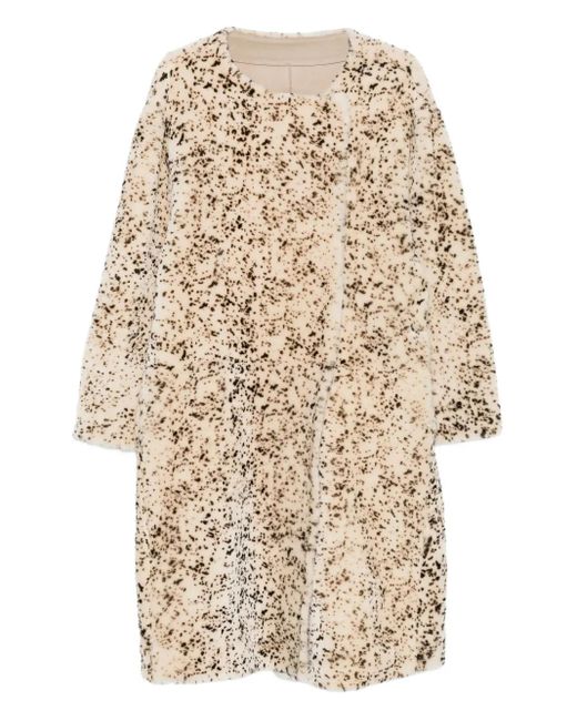 Cappotto Stracciatella di Totême in Natural