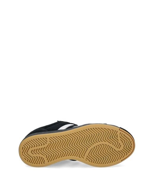 Adidas Black Superstar St Stripes Sneakers