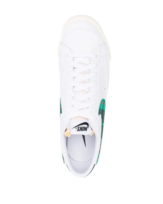 Nike White Blazer Low '77 Premium Sneakers for men