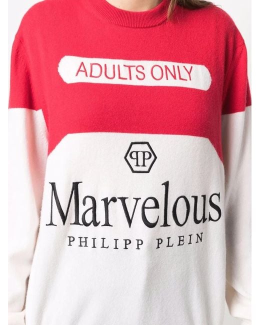 Philipp Plein Pink Marvelous Cashmere Jumper