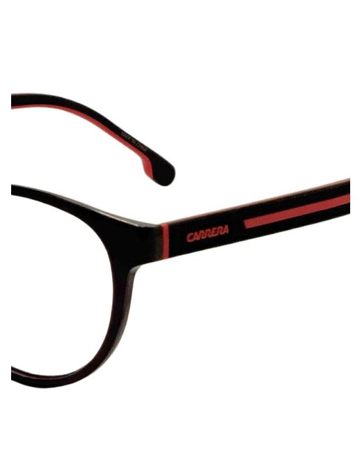 Carrera Black Round-Frame Glasses for men