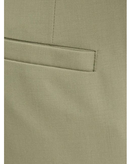 HUGO Green Pressed-Crease Trousers for men