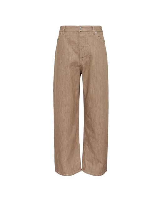 Jil Sander Natural Wide-Leg Jeans for men