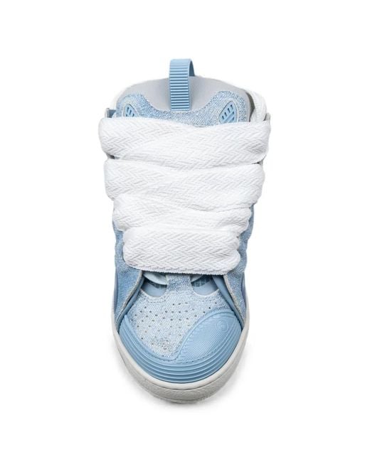 Lanvin Blue Baskets Curb