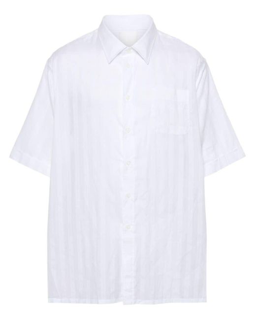 Givenchy Hemd mit Logo-Stickerei in White für Herren