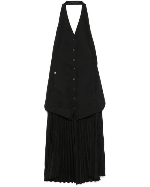 Helmut Lang Black Halter Vest Drs.Roun Clothing