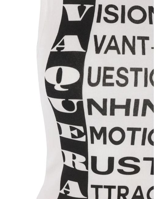 VAQUERA White Haut Imprimé
