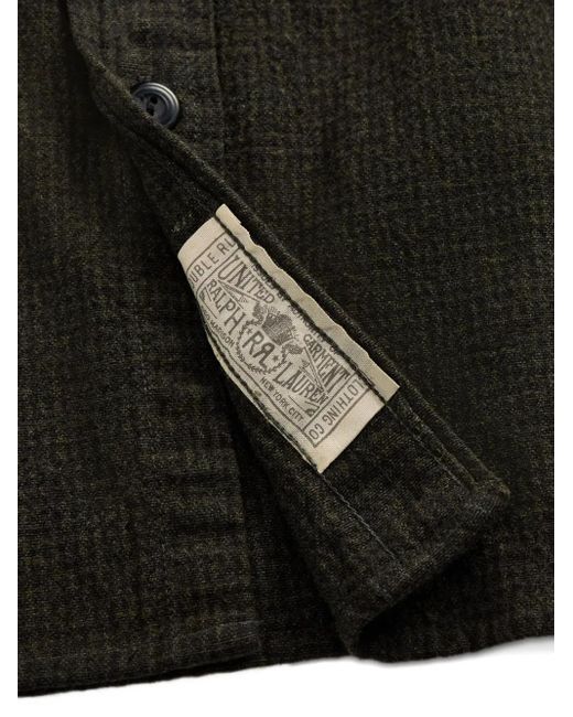 RRL Klassisches Hemd in Black für Herren
