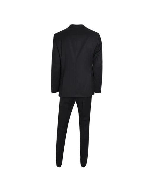 Tombolini Black Button-Up Suit for men