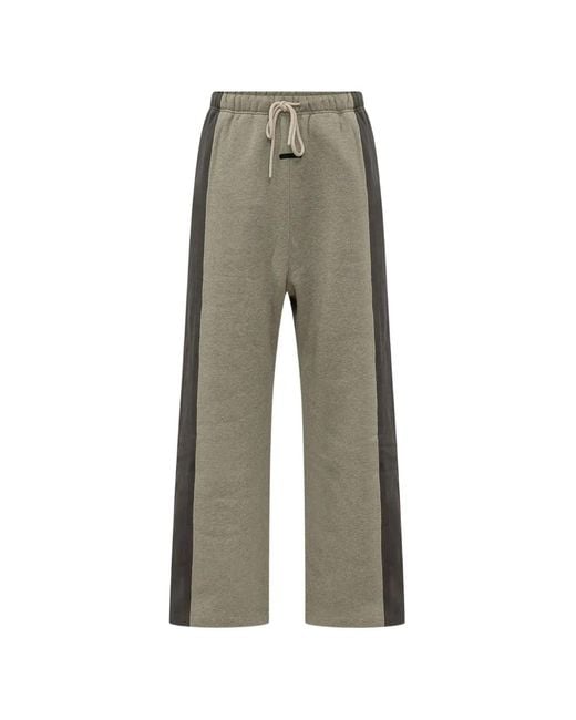 Fear Of God Gray Essentials Drawstring Track Pants for men