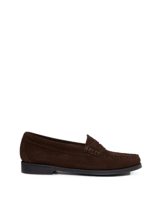 G.H.BASS White Weejuns Penny Loafers